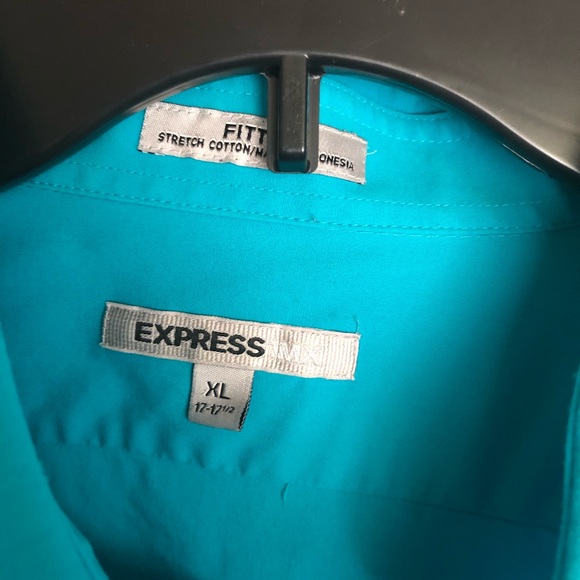 Express Fitted 1MX Dress Shirt - Picture 2 of 3